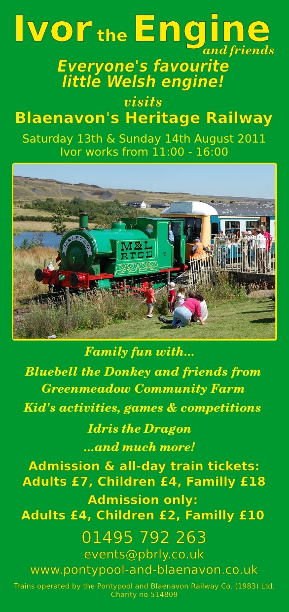 Ivor The Engine leaflet